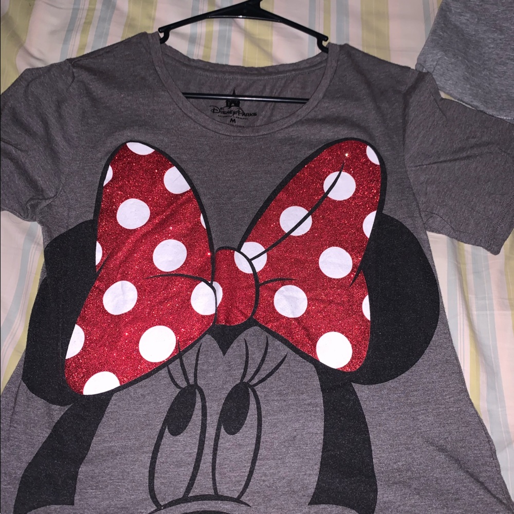 Glitter Minnie Mouse Shirt